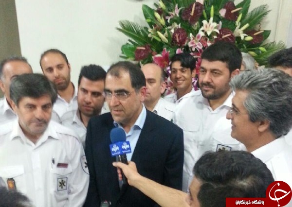 وزیر بهداشت و سرپرست اورژانس کشور از مراکز اورژانس بازدید کردند