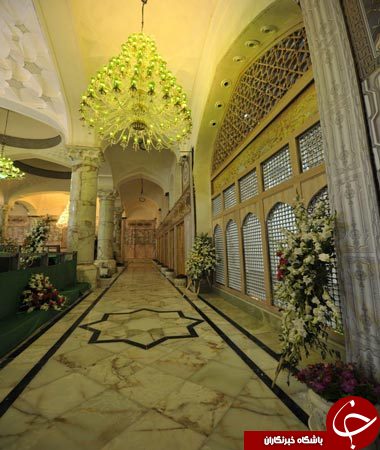 تصاویری از صحن حضرت فاطمه الزهرا (س)