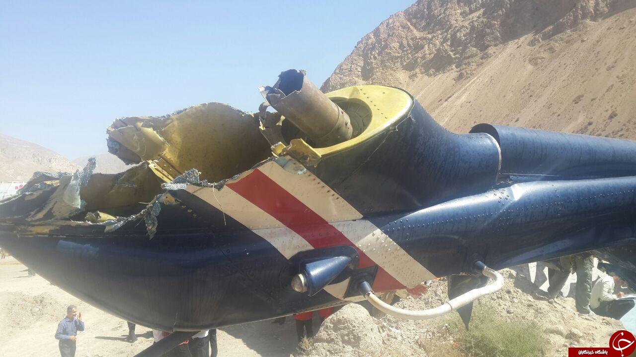 سقوط بالگرد اورژانس 115 آمل + آخرین جزئیات و تصاویر