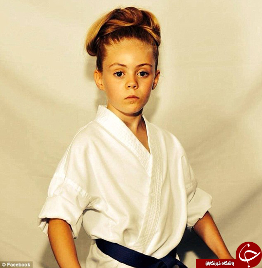 جوان ترین دختر کاراته باز +تصاویر