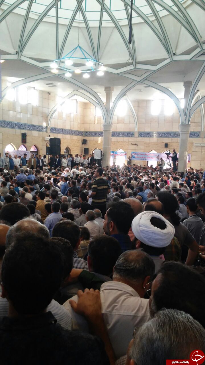متن و حاشیه حضور احمدی نژاد در قزوین + تصاویر