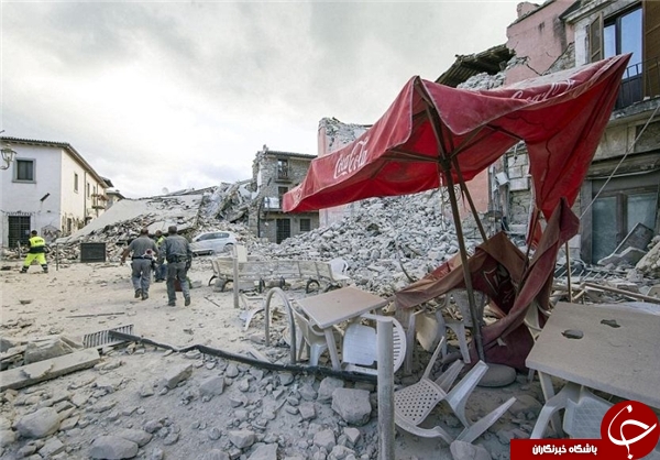 ایتالیا قبل و بعد از زلزله