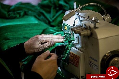 آماده‌سازی لباس شیرخوارگان حسینی +تصاویر