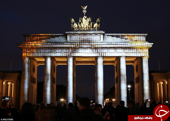 دروازه برلین در زیبایی هرچه تمام‌تر +تصاویر
