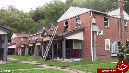 بچه 4 ساله خانه را به آتش کشید +تصاویر