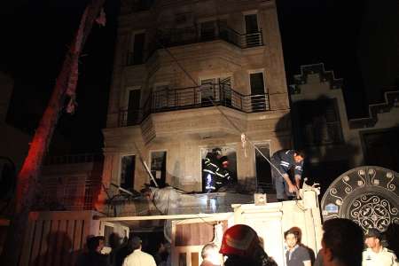 انفاجار خانه‌ای در ورامین بر اثر نشت گاز + تصاویر