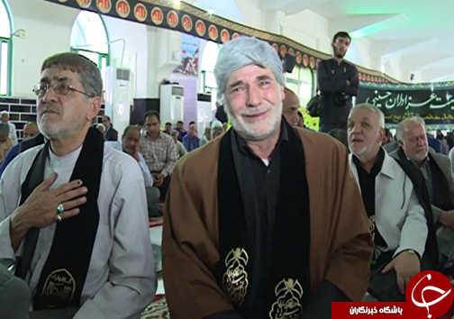 استقبال از پیرغلامان و خادمان حسینی در هرمزگان + تصویر