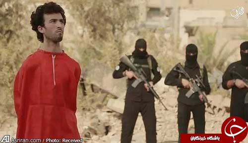 داعش یک جاسوس را با توپ اعدام کرد! + تصاویر