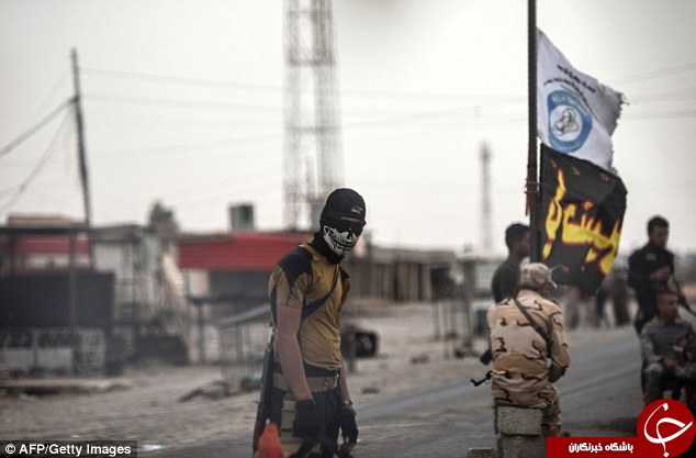 ترس داعش از مبارزان نقابدار عراقی +تصاویر