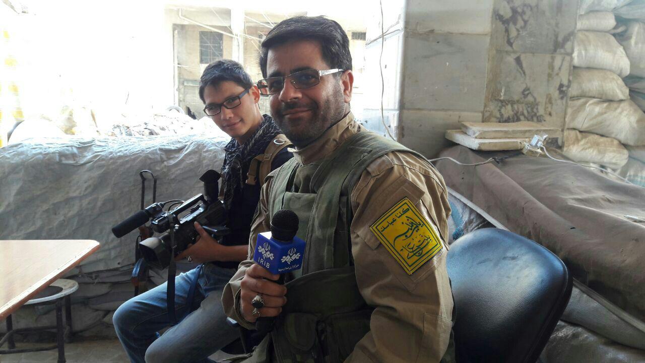شهادت خبرنگار خبرگزاری صدا و سیما در حلب + فیلم و تصاویر