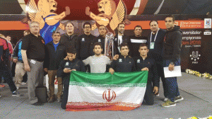 وزارت ورزش و جوانان قهرمانی تیم کشتی ازاد دانشجویان ایران را تبریک گفت