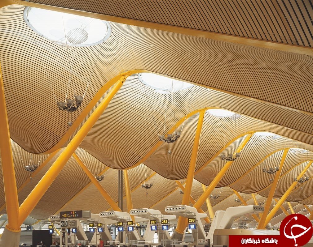 تصاویر/ زیباترین ترمینال‌های فرودگاهی جهان