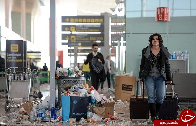 تصاویر/ فرودگاهی که به زباله‌دان تبدیل شد