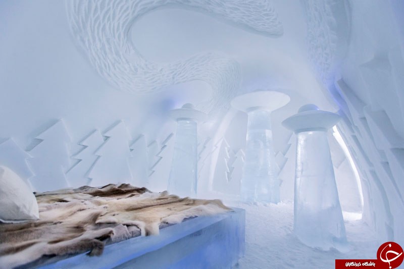 بزرگترین هتل یخی جهان +فیلم
