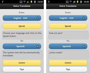 دانلود نرم افزار مترجم صوتی برای اندروید+ آنلاین