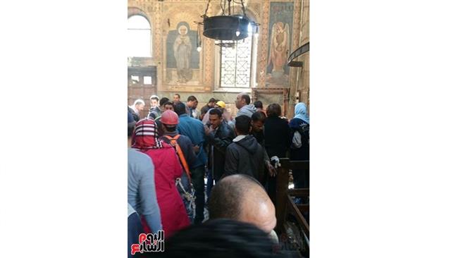 15 کشته و زخمی در پی انفجار نزدیک کلیسایی در قاهره