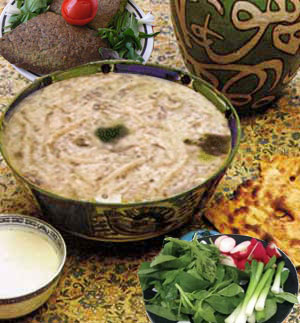 برگزاری جشنواره غذاهای سنتی در منطقه تبادکان