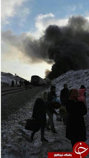 برخورد دو قطار در ایستگاه هفت خوان سمنان+آخرین جزییات و تصاویر