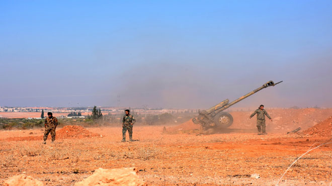 پیشروی ارتش سوریه تاعمق 120 کیلومتری حومه شمال شرقی حلب/ خروج 23 غیرنظامی از شرق حلب