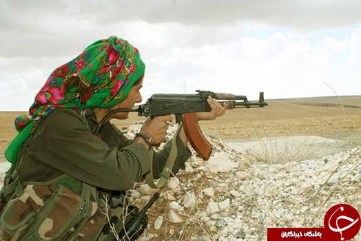 این زنان با داعش می جنگند + تصاویر