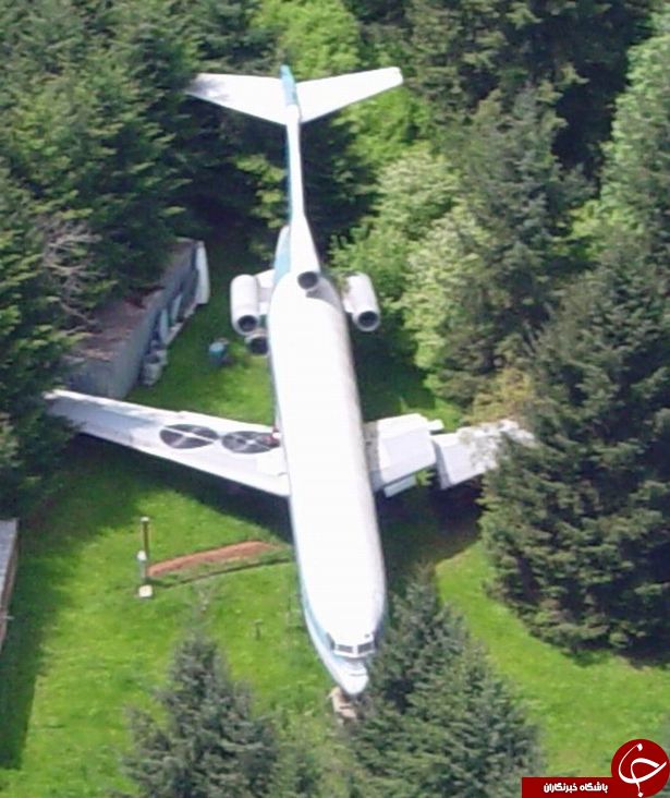 مهندس خوش ذوق، هواپیمای بوئینگ 727 از رده خارج را تبدیل به خانه کرد + تصاویر
