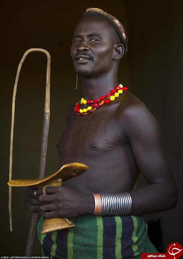 رسم ورسوم دردناک قبایل آفریقایی+ تصاویر