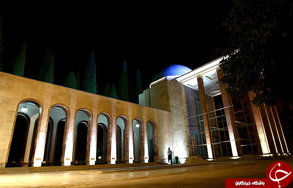 عکس هایی زیبا از آرامگاه سعدی در شیراز+تصاویر