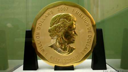 سرقت سکه طلای 100 کیلویی از موزه ای دربرلین