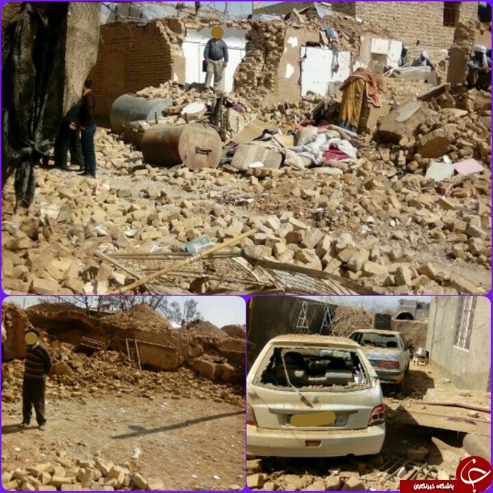 نشت گاز وانفجار یک واحد مسکونی در روستای جنگاه تربت جام+تصویر