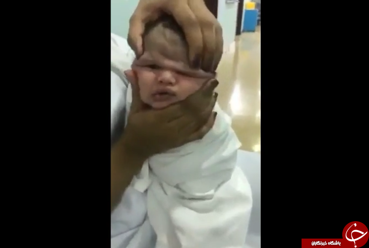 اذیت و آزار یک نوزاد در بیمارستان توسط پرستار دیوانه+تصاویر