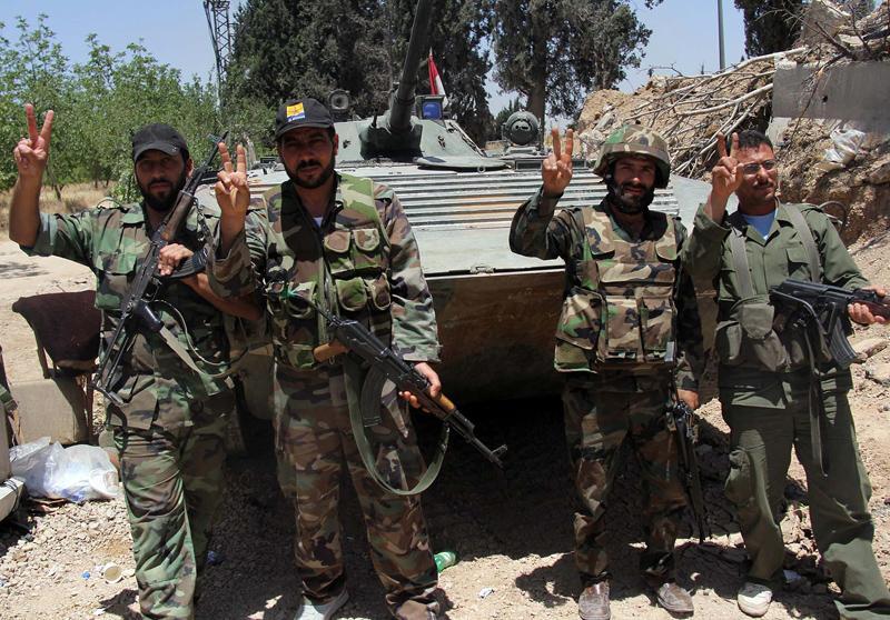 قطع را‌ه‌های ارتباطی تروریست‌ها در سنجار توسط ارتش سوریه
