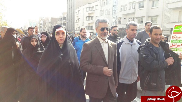 حضور چهره‌ها و سیاسیون در راهپیمایی باشکوه 22 بهمن