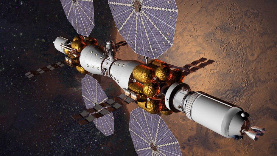 قرار گرفتن شش فضانورد در مدار مریخ تا سال 2028