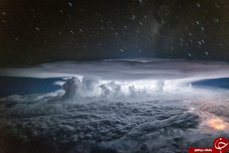 تصاویر شگفت انگیزی که از کابین خلبان گرفته شده است