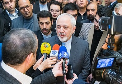 ظریف: آمریکایی‌ها باید بفهمند که ایران امنیت خود را به اتکاء ملت بدست آورده است