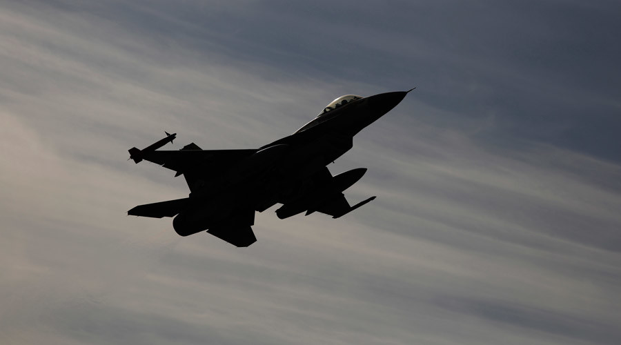 جنگنده اف-16عربستان در آسمان صنعا منهدم شد