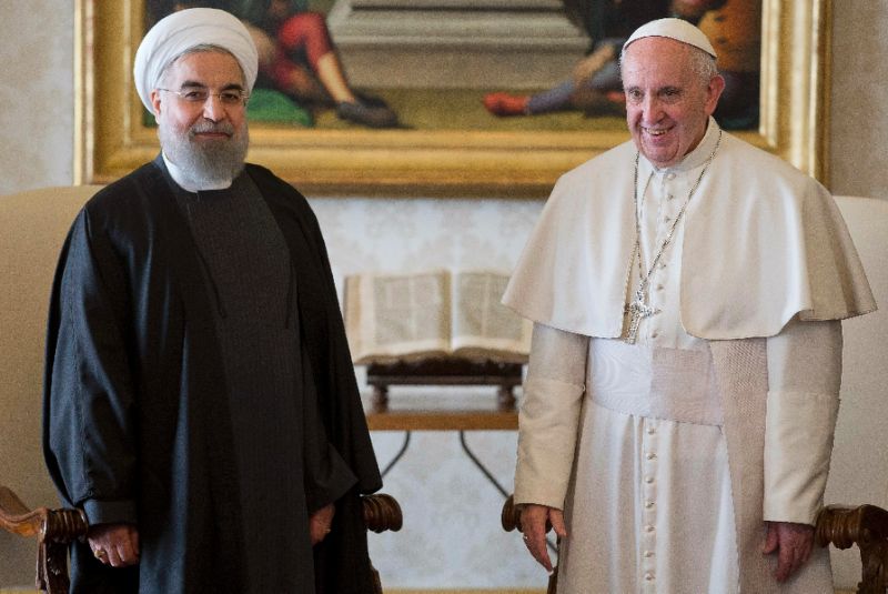 بیانیه پاپ فرانسیس در محکومیت حملات تروریستی تهران