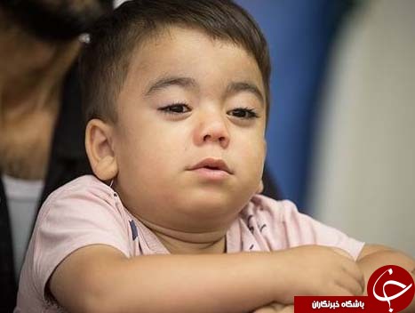 مرگ در یک قدمی پسرک نجات یافته از دست تروریست‌ها+عکس