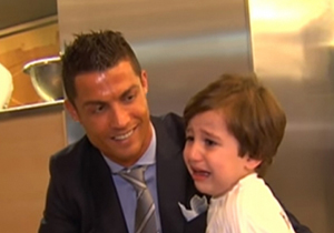 واکنش‌های دیدنی فوتبالیستهای مشهور نسبت به کودکان