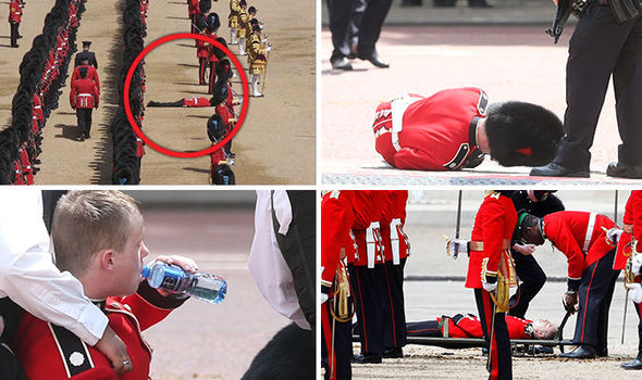 آبروریزی 5 سرباز ویژه در مراسم رژه جشن تولد ملکه+تصاویر