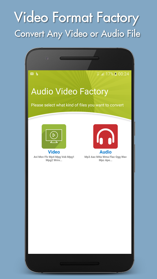 دانلود Video Format Factory 3.2 برای اندروید ؛ تبدیل حرفه ای فرمت های صوتی و تصویری