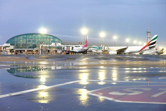 فرودگاه خاص دوبی در وسط خلیج+ عکس
