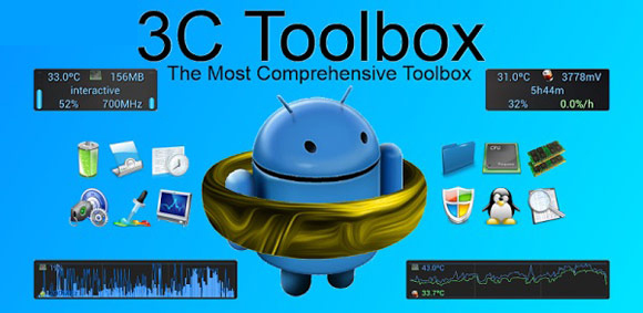دانلود 3C Toolbox Pro  / جعبه‌ابزار همه‌کاره اندروید