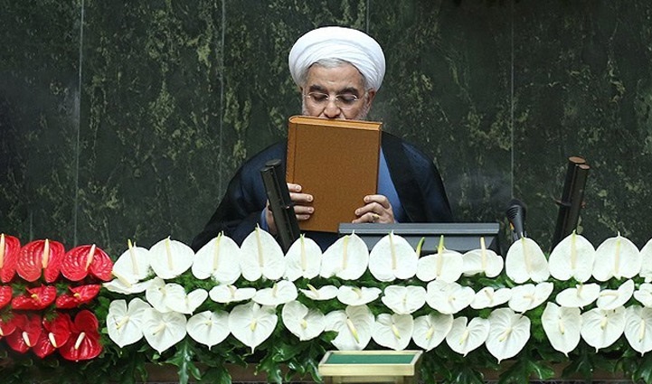 روحانی سوگند ریاست جمهوری یاد کرد