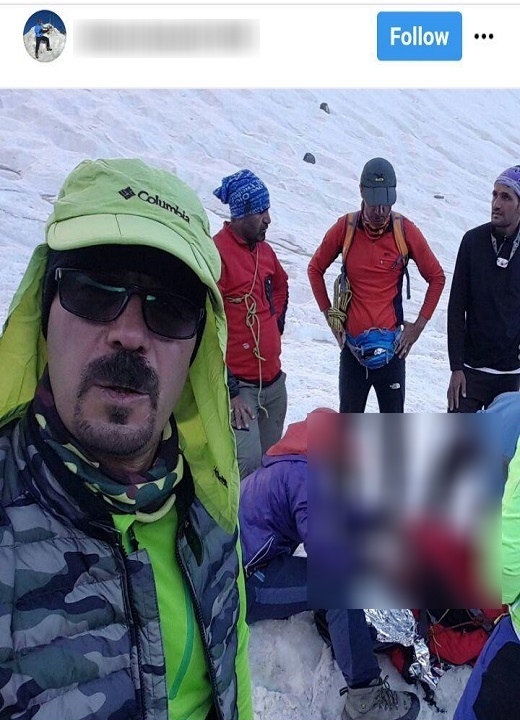 مرگ دلخراش یک کوهنورد به دلیل تعلل سازمان امداد و نجات هلال احمر