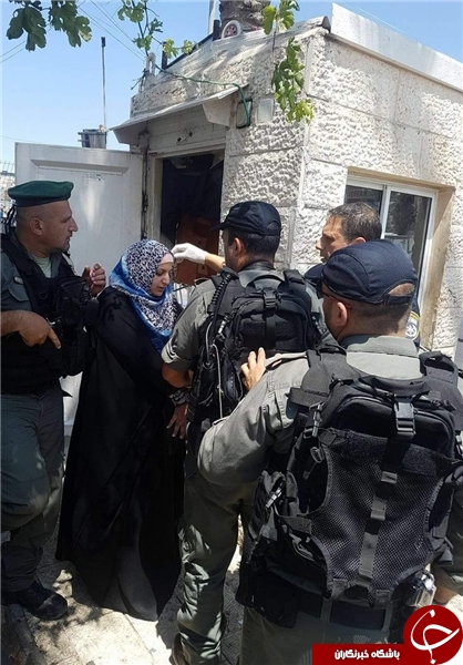 بازداشت یک دختر فلسطینی به اتهام انجام عملیات شهادت طلبانه +عکس