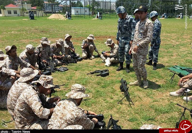 تمرینات نیروهای ویژه سپاه پاسداران در چین