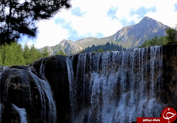 تصاویری زیبا از آبشار پارک ملی سیچوآن