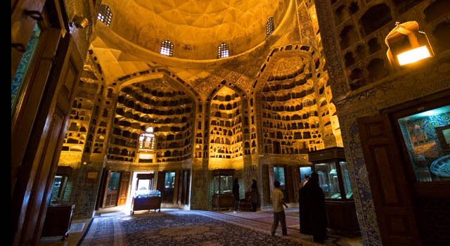 بقعه شیخ صفی الدین اردبیلی تلفیقی از  هنر و معماری دینی
