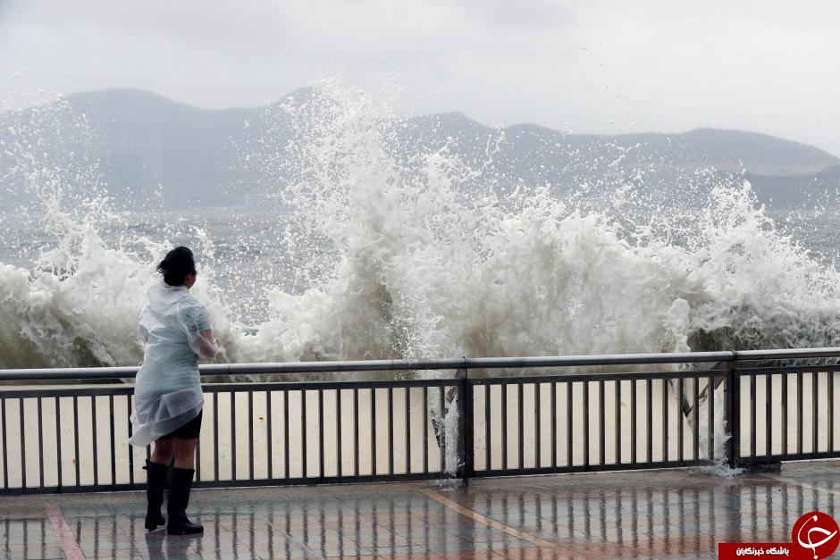 وقوع توفان سهمگین هاتو در هنگ کنگ+ تصاویر